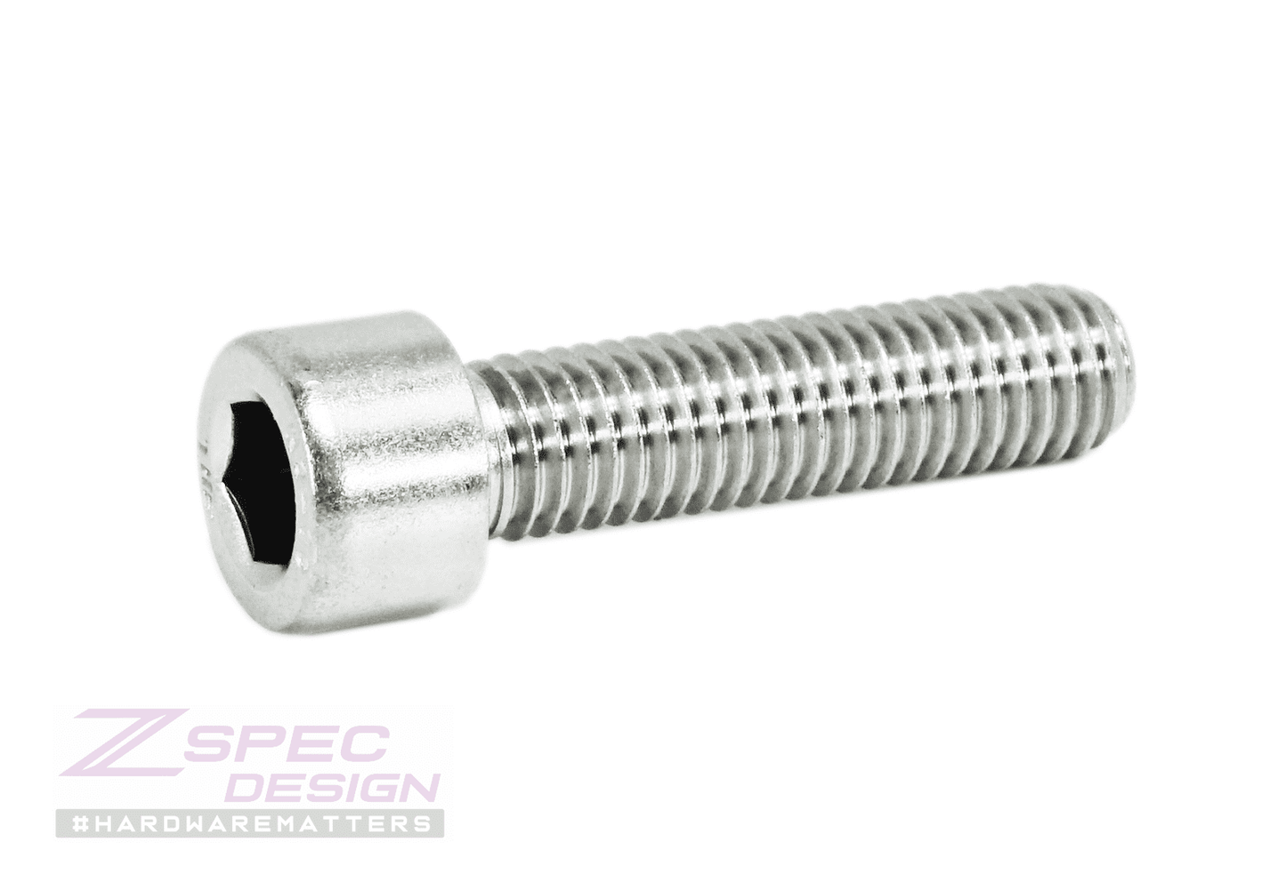 ZSPEC M10-1.5x40mm Fastener, Socket-Head SHSC Fasteners, SUS304 Stainless Steel