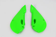 UFO PLAST SIDE PANELS - GREEN - KAWASAKI KA03734-026