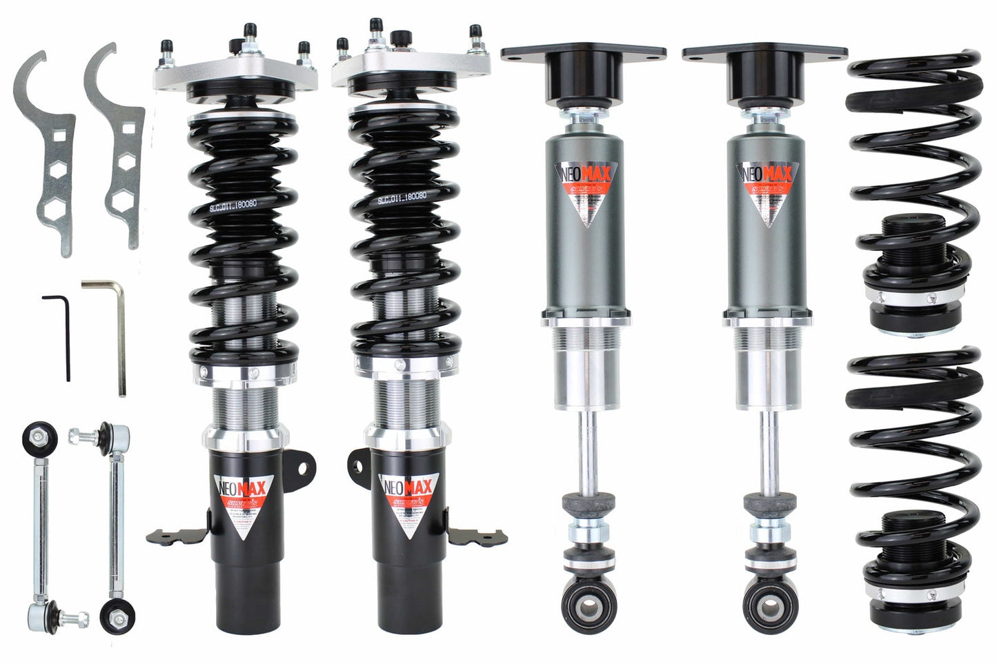Silvers NEOMAX Coilovers for 2011-2018 Ford Focus ST (MK3) FWD