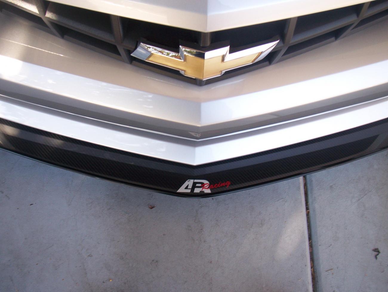 Chevrolet Camaro SS Carbon Fiber Front Wind Splitter 2014 - 2015