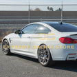 2014-20 BMW F82 M4 Carbon Fiber Side Skirts Rocker Panels