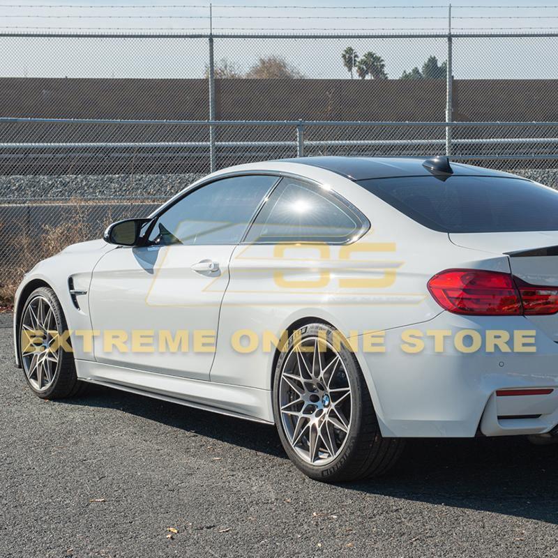 2014-20 BMW F82 M4 Carbon Fiber Side Skirts Rocker Panels