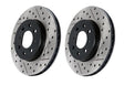 StopTech Slotted & Drilled Brake Rotor - RL | 2010-2014 Volkswagen Golf GTI (127.33099L)