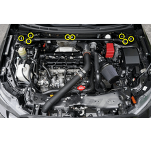 ZSPEC Strut Bar Fastener Kit for Mitsubishi Lancer EVO X 10, Stainless & Billet