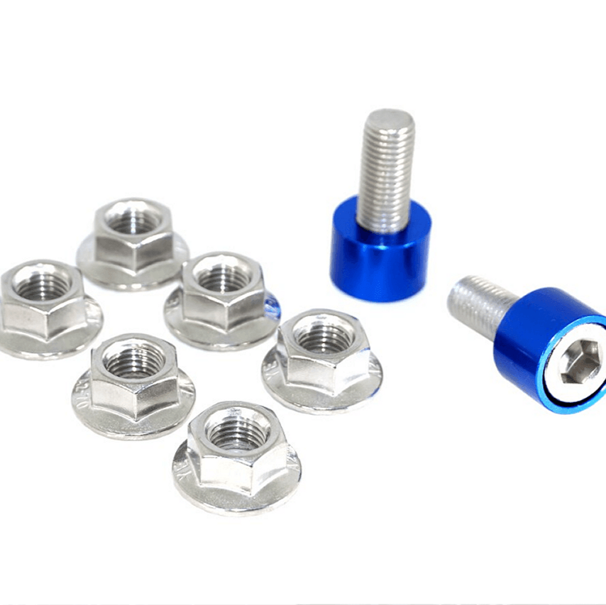 ZSPEC Strut Bar Fastener Kit for Mitsubishi Lancer EVO X 10, Stainless & Billet