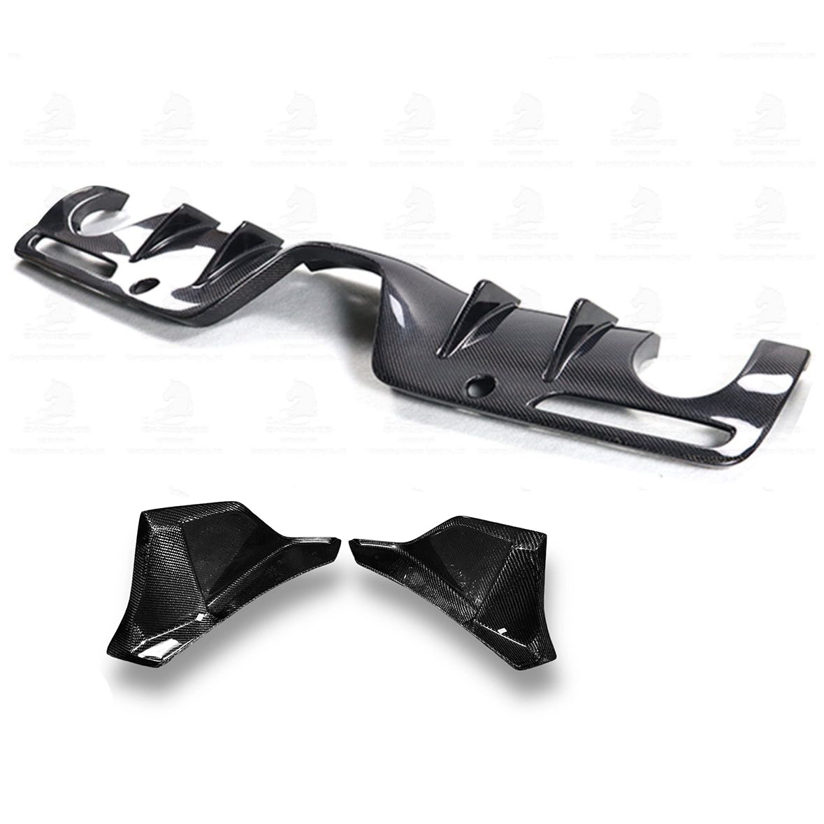 Carbon Fiber AG Style Rear Diffuser - Toyota Supra A90/A91 | Palenon Performance