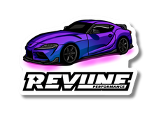 MKV Street Glow Revline Sticker