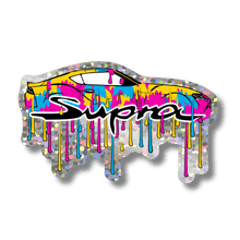 Supra Paint Drip Holographic Sticker