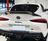 Toyota Supra V Type Trunk Spoiler - HoneyComb Carbon Fiber
