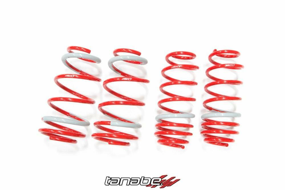 Tanabe DF210 Lowering Springs - 2007-2011 Toyota Yaris Sedan