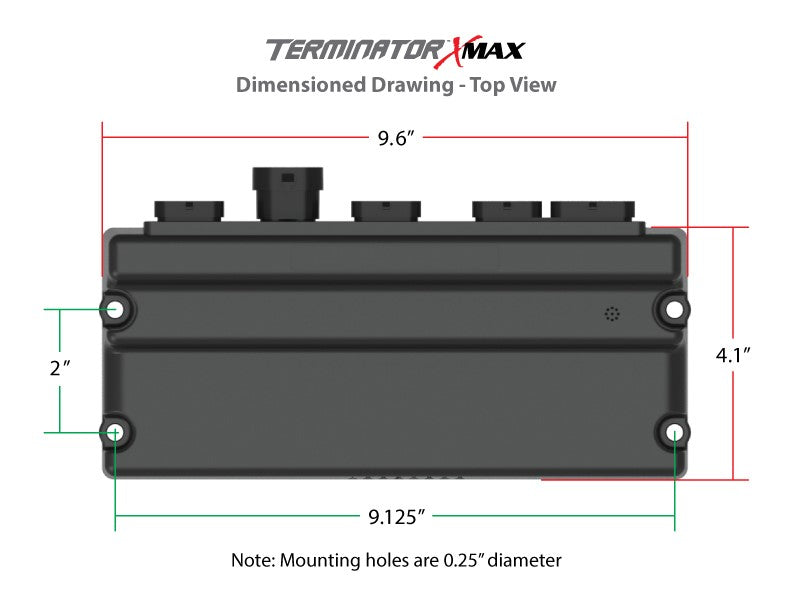 EFI Terminator X Max - Gen IV 58x Crank - 4x Cam - EV6 Injectors - Drive-By-Wire Throttle Body Control - USB/CAN Tuning Cable