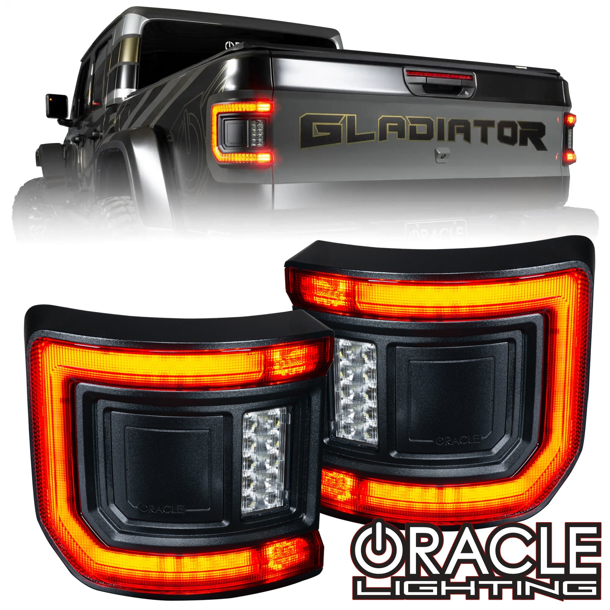 Flush Mount LED Tail Lights for Jeep Gladiator JT