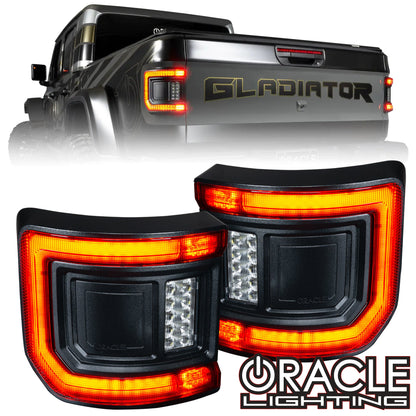 Flush Mount LED Tail Lights for Jeep Gladiator JT