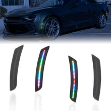 CAMARO 16-24 FRONT/REAR FLOWING RGB SMOKED LED SIDE MARKERS