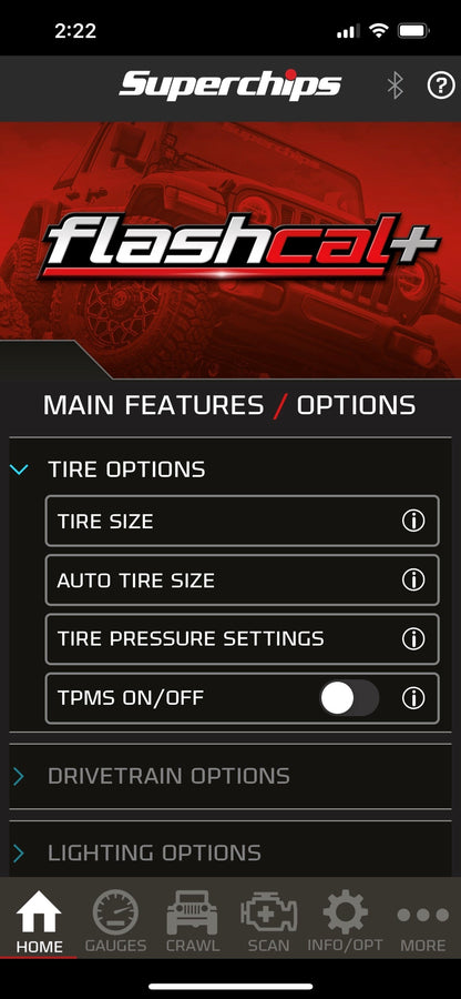 Flashcal+ for 2020-2024 Jeep Gladiator JT