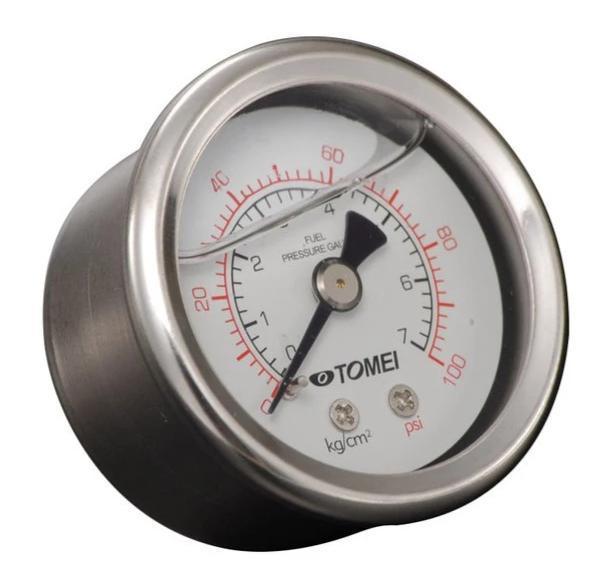 Tomei Fuel Pressure Gauge 0-100psi (185111)