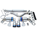 Tomei Type-D Dual-Exit Catback Exhaust | 2013-2024 Subaru BRZ/Scion FR-S/Toyota 86 and 2022-2023 Subaru BRZ/Toyota GR86 (TB6090-SB05B)