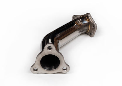 TR Subaru Single Scroll Unequal Length Exhaust Manifold with 3 bolts Up-pipe Stock Replacement for EJ20/EJ25