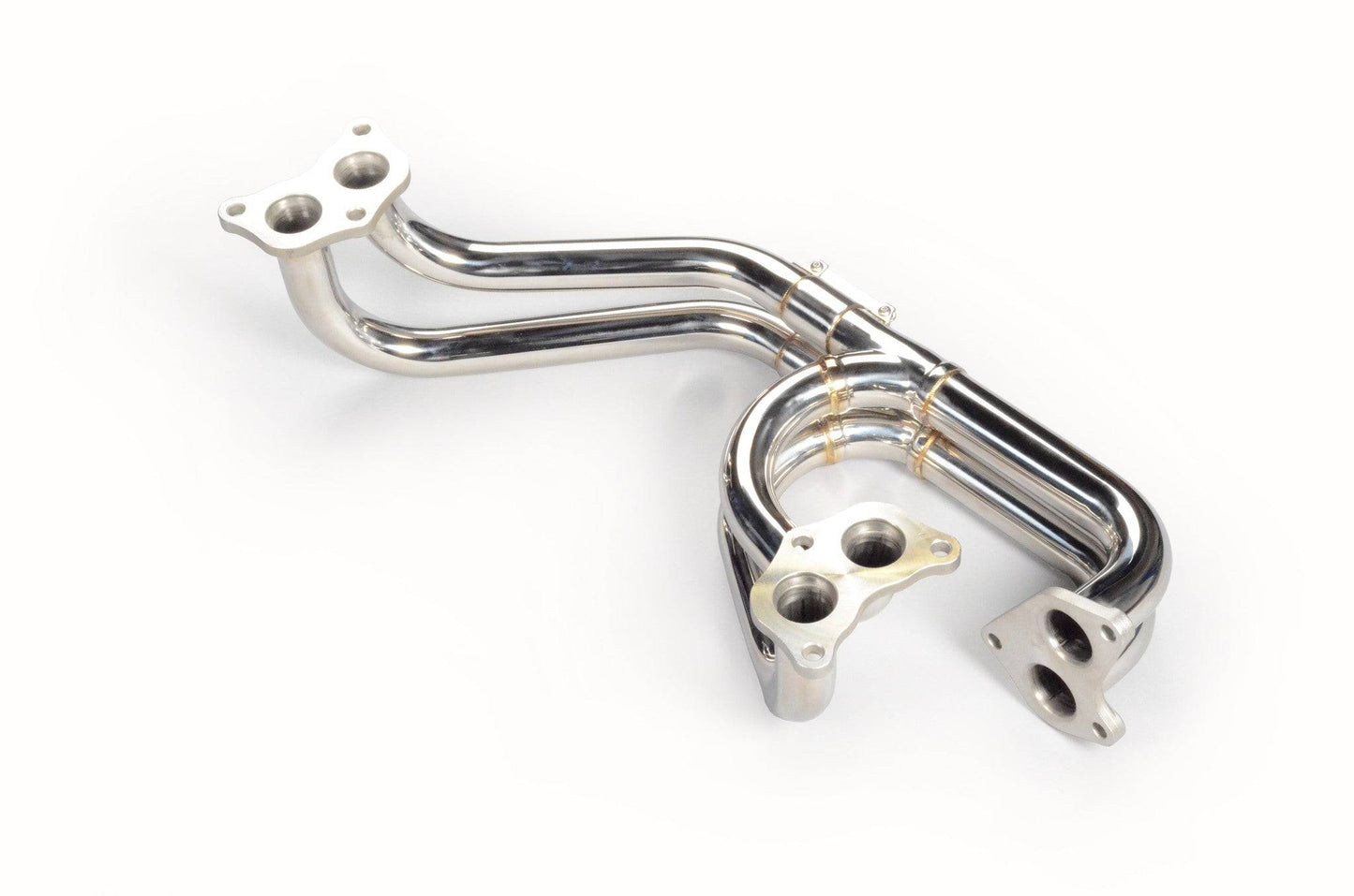 TR TR-ES1002 Gen 2 Twin Scroll Equal Length Exhaust Manifold with 3 Bolts Up-Pipe for EJ20/25