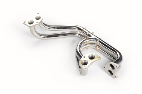 TR TR-ES1002 Gen 2 Twin Scroll Equal Length Exhaust Manifold with 3 Bolts Up-Pipe for EJ20/25
