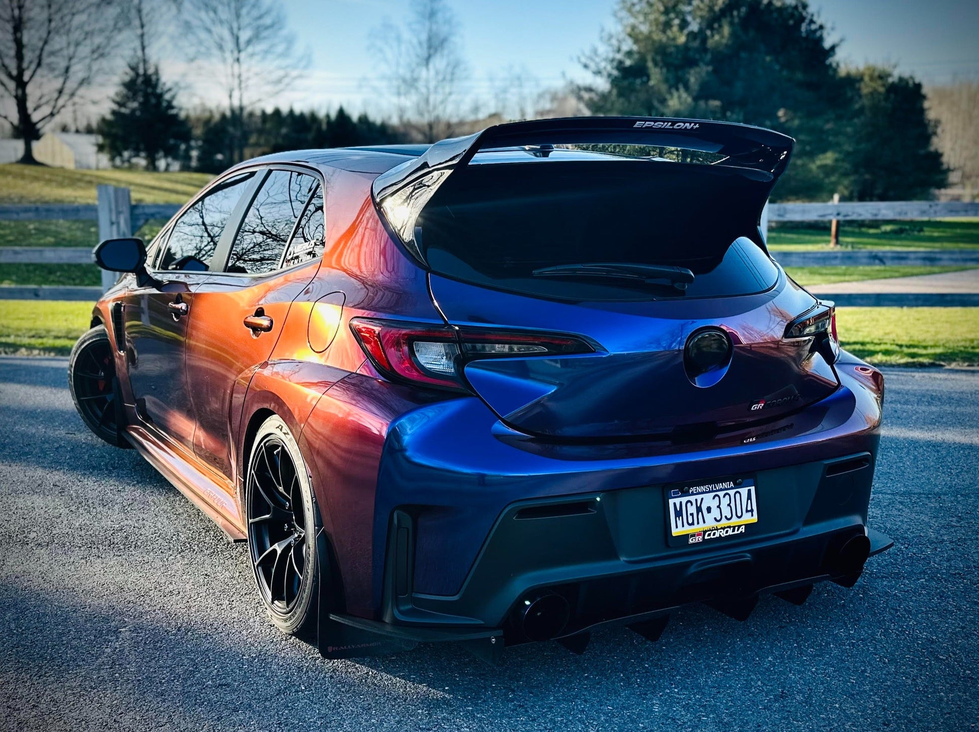 WRC Wing V3 – TOYOTA GR COROLLA (E210, 2023+)