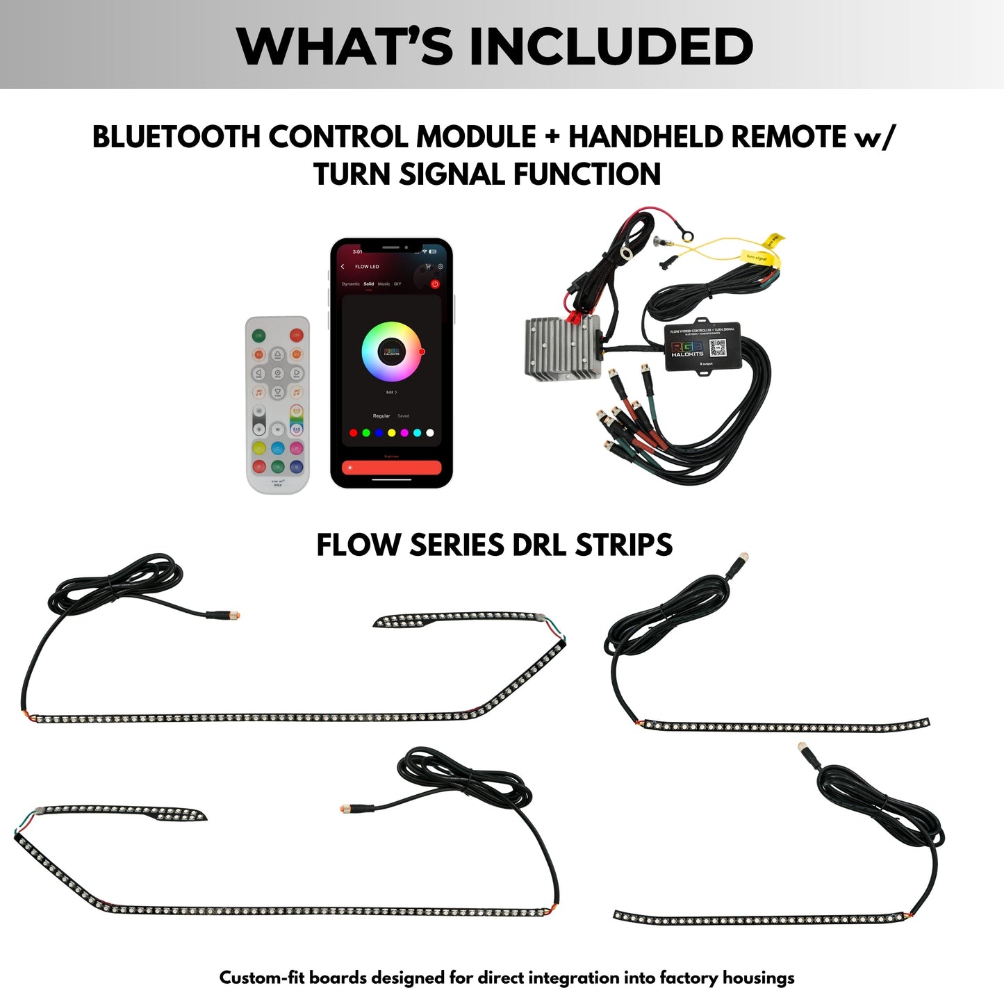 Kia K5 Flow Multicolor DRL Boards (2025-2026)