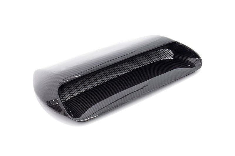 OLM Oversized Carbon Fiber Hood Scoop - 2015+ WRX / STI