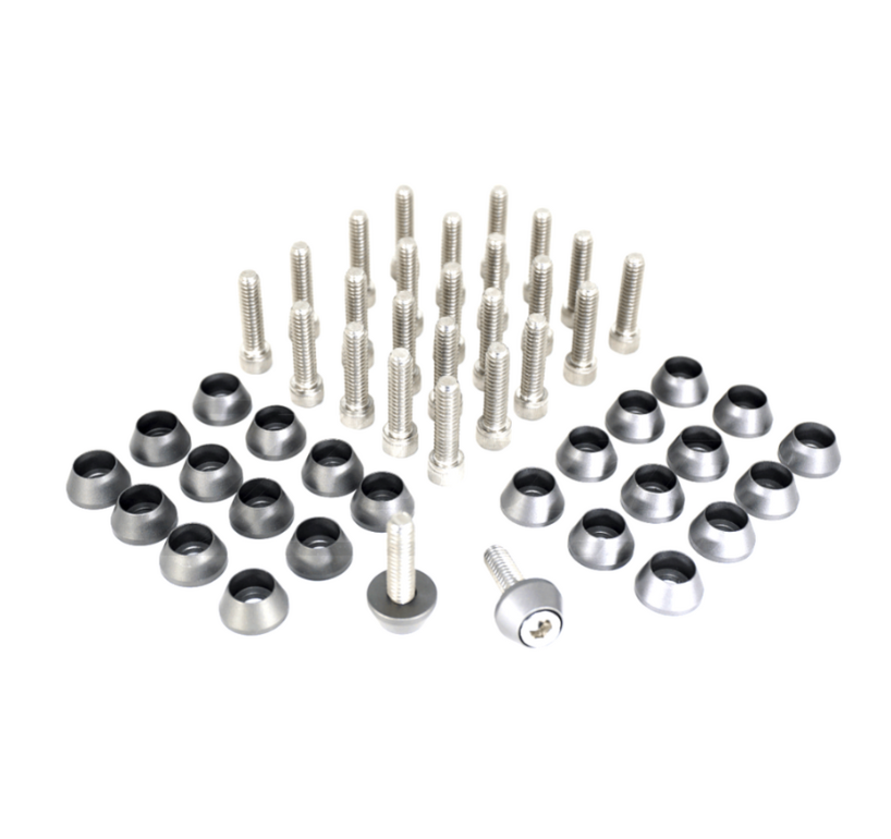 ZSPEC Valve Covers Fastener Kit for 2003-2006 Dodge Viper V10, Stainless & Billet