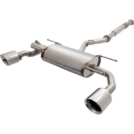 XForce Stainless Steel Cat-Back Exhaust System | 2013-2021 Subaru BRZ/Scion FR-S/Toyota 86 (ES-T86-CBS)