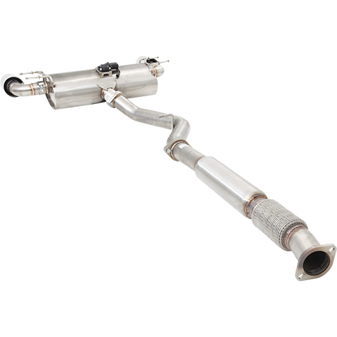 XForce Varex Valved Cat Back Exhaust System | 2013-2021 Subaru BRZ / Scion FR-S / Toyota 86 & 2022+ Subaru BRZ / Toyota GR86 (ESBRZ1VKCS)