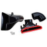 Velossa Tech BIG MOUTH Full Kit Intake Snorkel | 2020-2021 Toyota Supra (VT-BM-0226-PBLU-BLK-RECT)