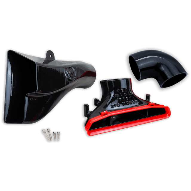 Velossa Tech BIG MOUTH Full Kit Intake Snorkel | 2020-2021 Toyota Supra (VT-BM-0226-PBLU-BLK-RECT)