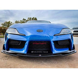 Velossa Tech BIG MOUTH Full Kit Intake Snorkel | 2020-2021 Toyota Supra (VT-BM-0226-PBLU-BLK-RECT)