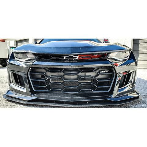 Velossa Tech BIG MOUTH Full Kit Intake Snorkel | 2017-2020 Chevrolet Camaro ZL1 and 2016-2018 Chevrolet Camaro SS/V6/2.0T (VT-BM-0220-PBLU-BLK-RECT)