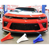 Velossa Tech BIG MOUTH Full Kit Intake Snorkel | 2017-2020 Chevrolet Camaro ZL1 and 2016-2018 Chevrolet Camaro SS/V6/2.0T (VT-BM-0220-PBLU-BLK-RECT)