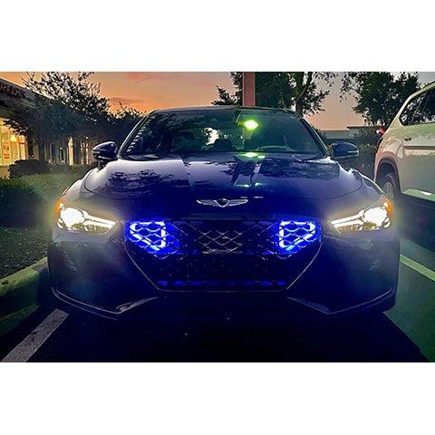 Velossa Tech BIG MOUTH Full Lit Kit Intake Snorkel | 2019-2021 Genesis G70 3.3T (VT-BM-1216)