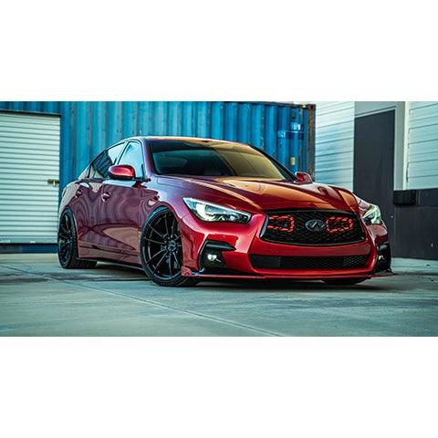 Velossa Tech BIG MOUTH Full Lit Kit Intake Snorkel | 2014-2023 Infiniti Q50 (VT-BM-1222)