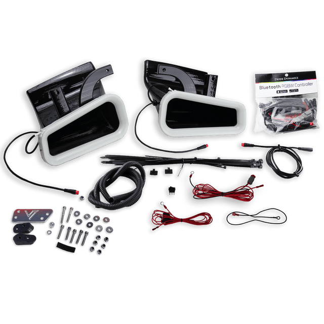 Velossa Tech BIG MOUTH Full Lit Kit Intake Snorkel | 2016-2023 Infiniti Q50 Red Sport (VT-BM-1223)