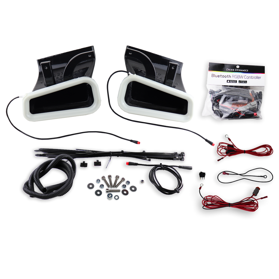 Velossa Tech BIG MOUTH Full Lit Kit Intake Snorkel | 2016-2021 Infiniti Q60 (VT-BM-1224)