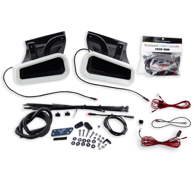 Velossa Tech BIG MOUTH Full Lit Kit Intake Snorkel | 2016-2021 Infiniti Q60 Red Sport (VT-BM-1225)