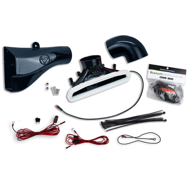 Velossa Tech BIG MOUTH Full Lit Kit Intake Snorkel | 2020-2021+ Toyota Supra