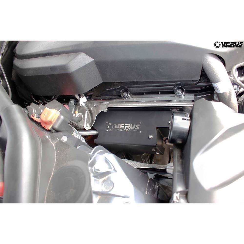 Verus Engineering 6-Port Turbo Heat Shield Kit | 2021 Toyota Supra 3.0L (A0289A-BLK/SLV)
