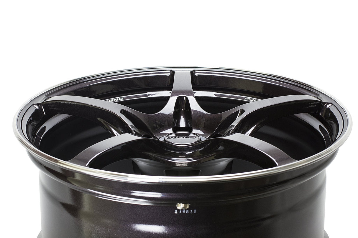 Volk G50 5x112 19" Dark Purple Gunmetal Wheels