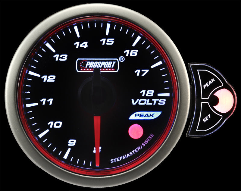 2-1/16" Halo Volt Gauge