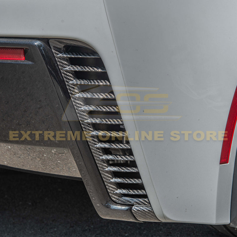 EOS Corvette C7 Carbon Fiber Replacement Rear Diffuser Vent