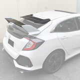 2016-21 Honda Civic Hatchback Type R Conversion Rear Spoiler W/ Mugen Style Roof Spoiler