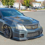 2009-15 Cadillac CTS-V Carbon Fiber Front Splitter & Side Skirts