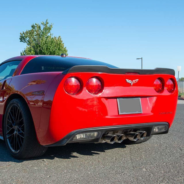 Corvette C6 ZR1 Extended Rear Trunk Spoiler