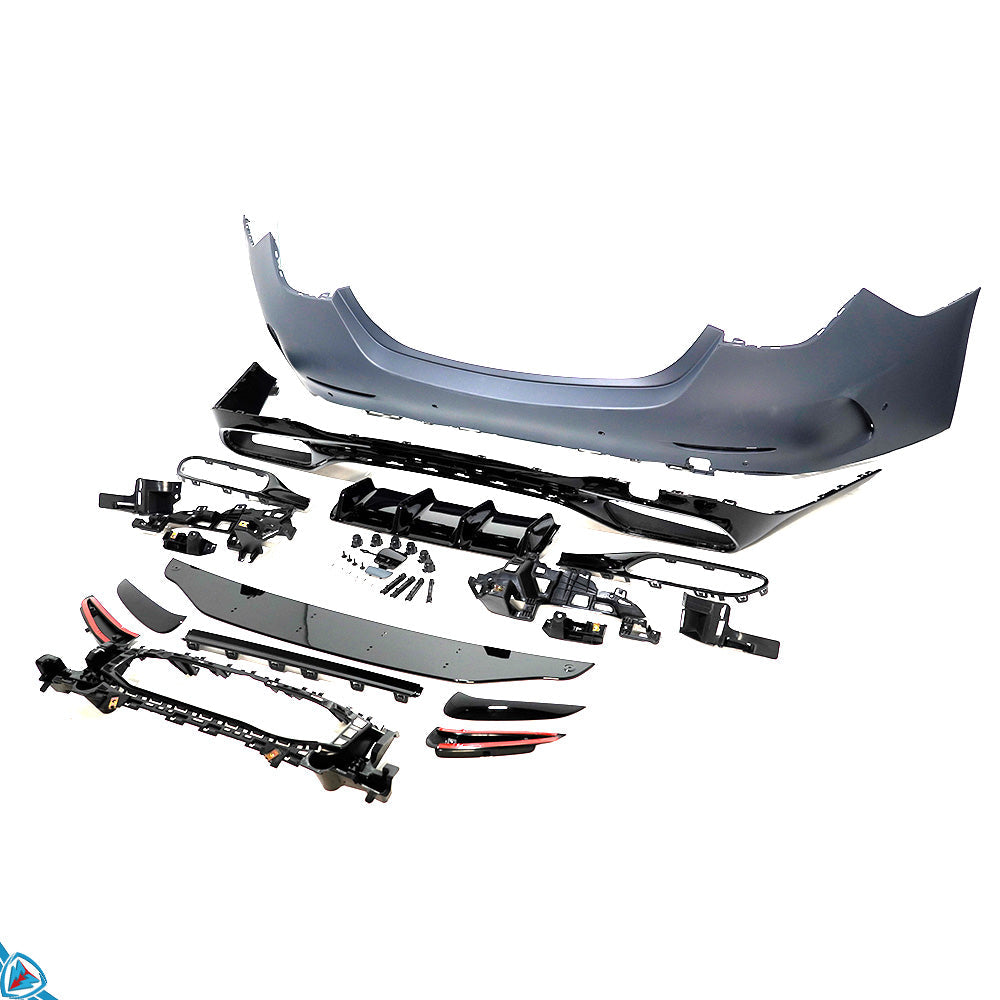 2022-2025 Mercedes-Benz (W206) Pre-Facelift C63 AMG Style Rear Bumper Conversion Kit