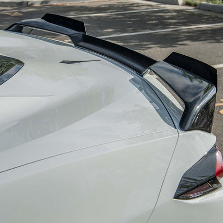 EOS Corvette C8 Z51 Rear Trunk Spoiler Add-On Wicker Extension